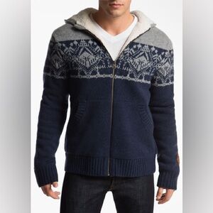 The North Face Selawik Hooded Zip Wool Sweater